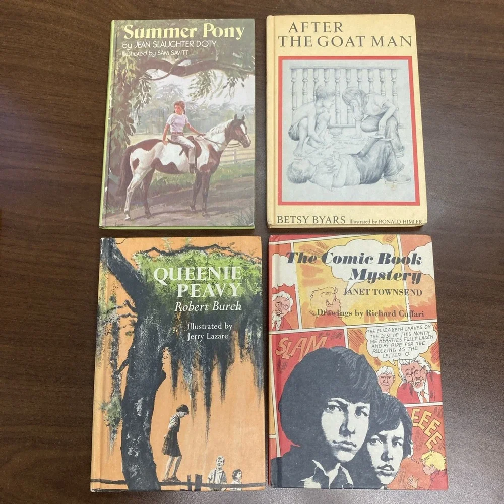 Vintage Hardcover Weekly Reader‎ Children's Books Bundle - Lot Of 4